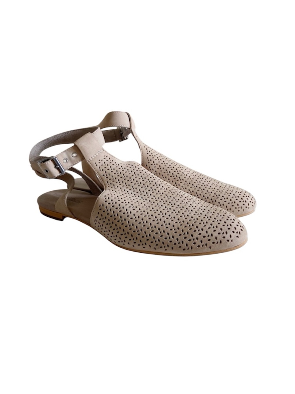 Timberland Ortholite Walking Shoes Perforate Suede Adjustable Ankle Strap